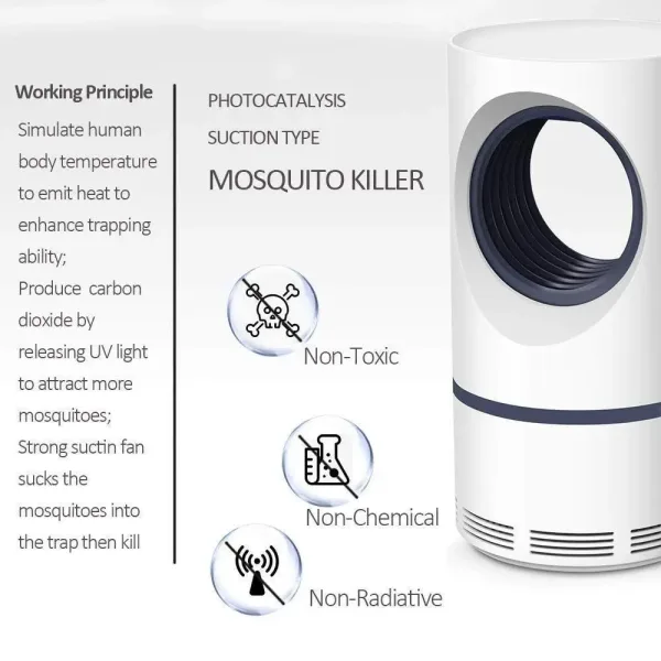 Electronic LED Mosquito Killer Lamp - Image 3