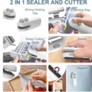Portable Mini Sealing Machine & Cuttter, Rechargable