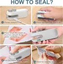 Portable Mini Sealing Machine & Cuttter, Rechargable