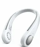 Smart Portable Neck Fan. Portable & Hands-Free Cooling.